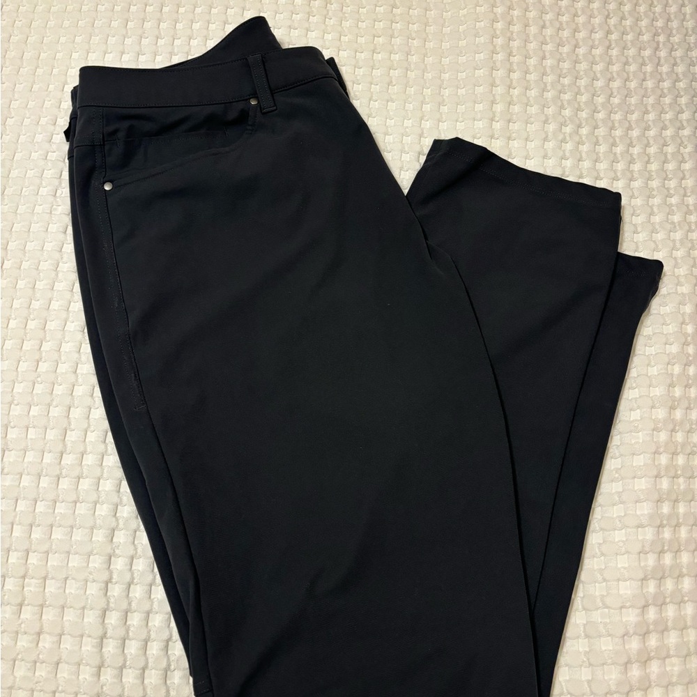 Lululemon ABC Slim-Fit 5 Pocket Pant, obsidian grey, 33x30